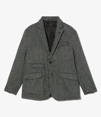 Andover Jacket - Poly Wool Herringbone