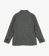 Andover Jacket - Poly Wool Herringbone