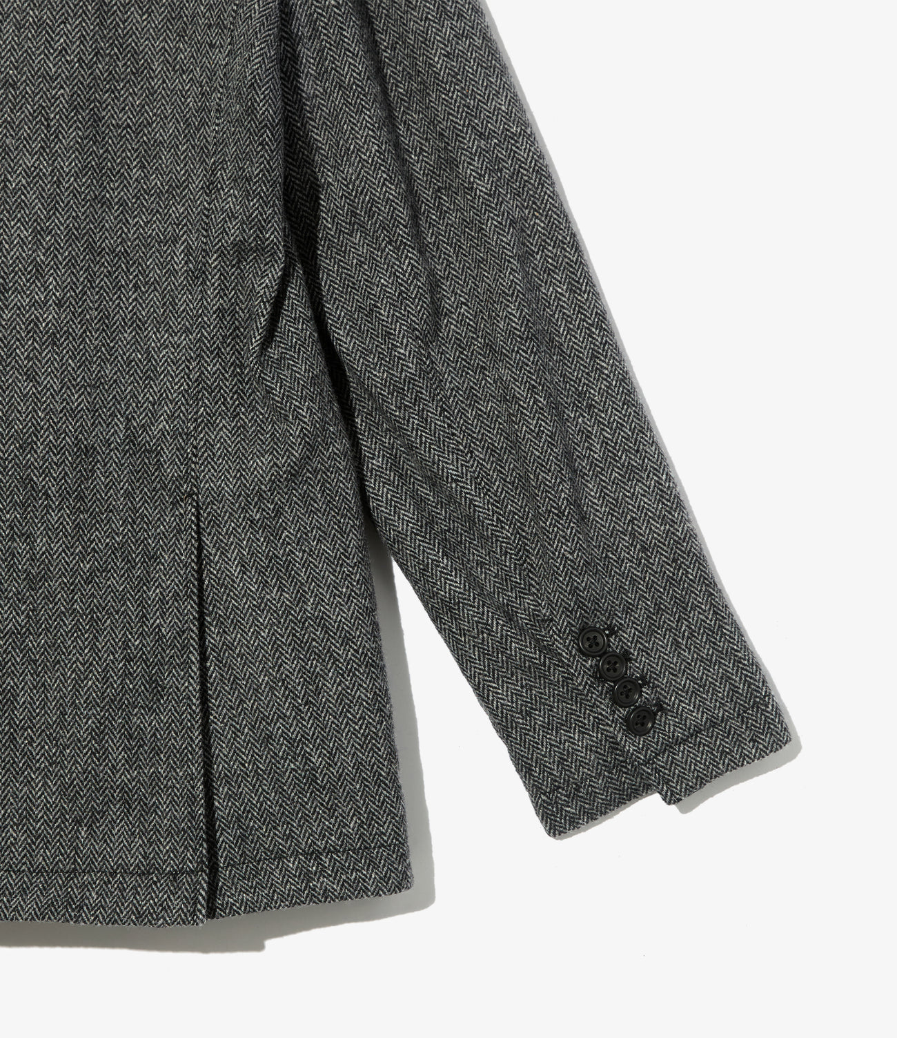 Andover Jacket - Poly Wool Herringbone