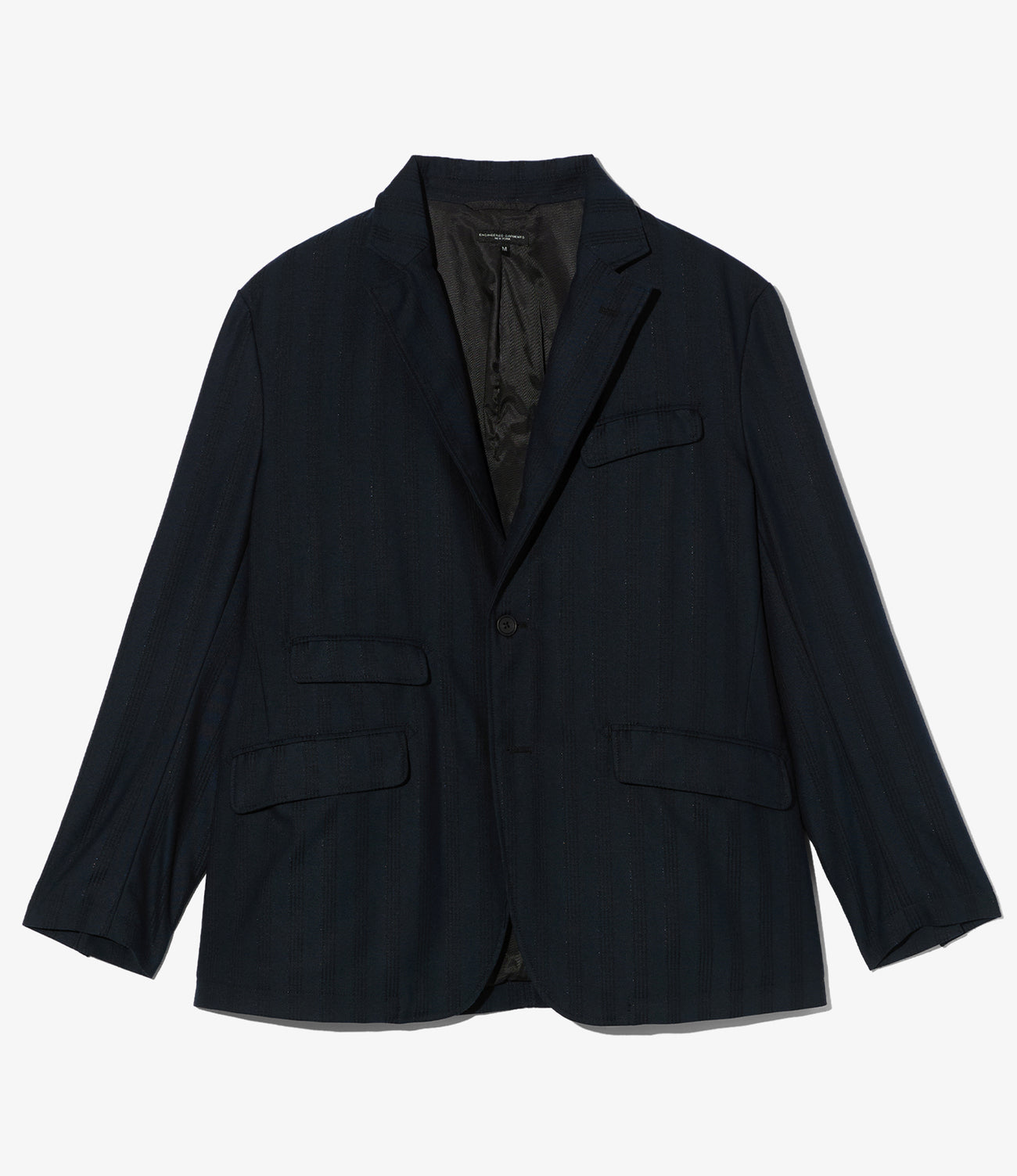 Andover Jacket - Polyester Lurex Stripe