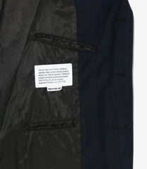 Andover Jacket - Polyester Lurex Stripe