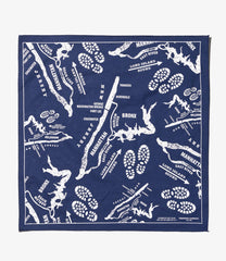 Printed Bandana - Map