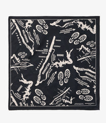 Printed Bandana - Map