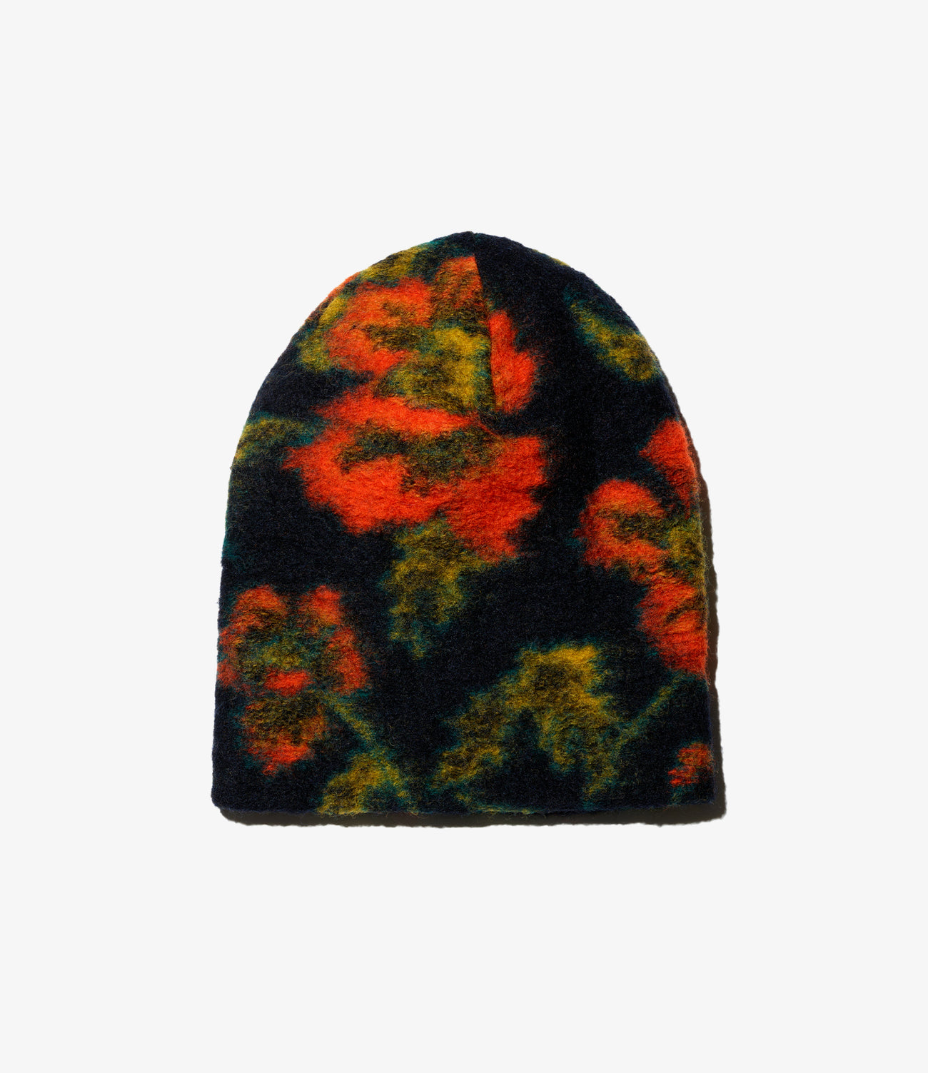 Beanie - Floral Knit Jacquard