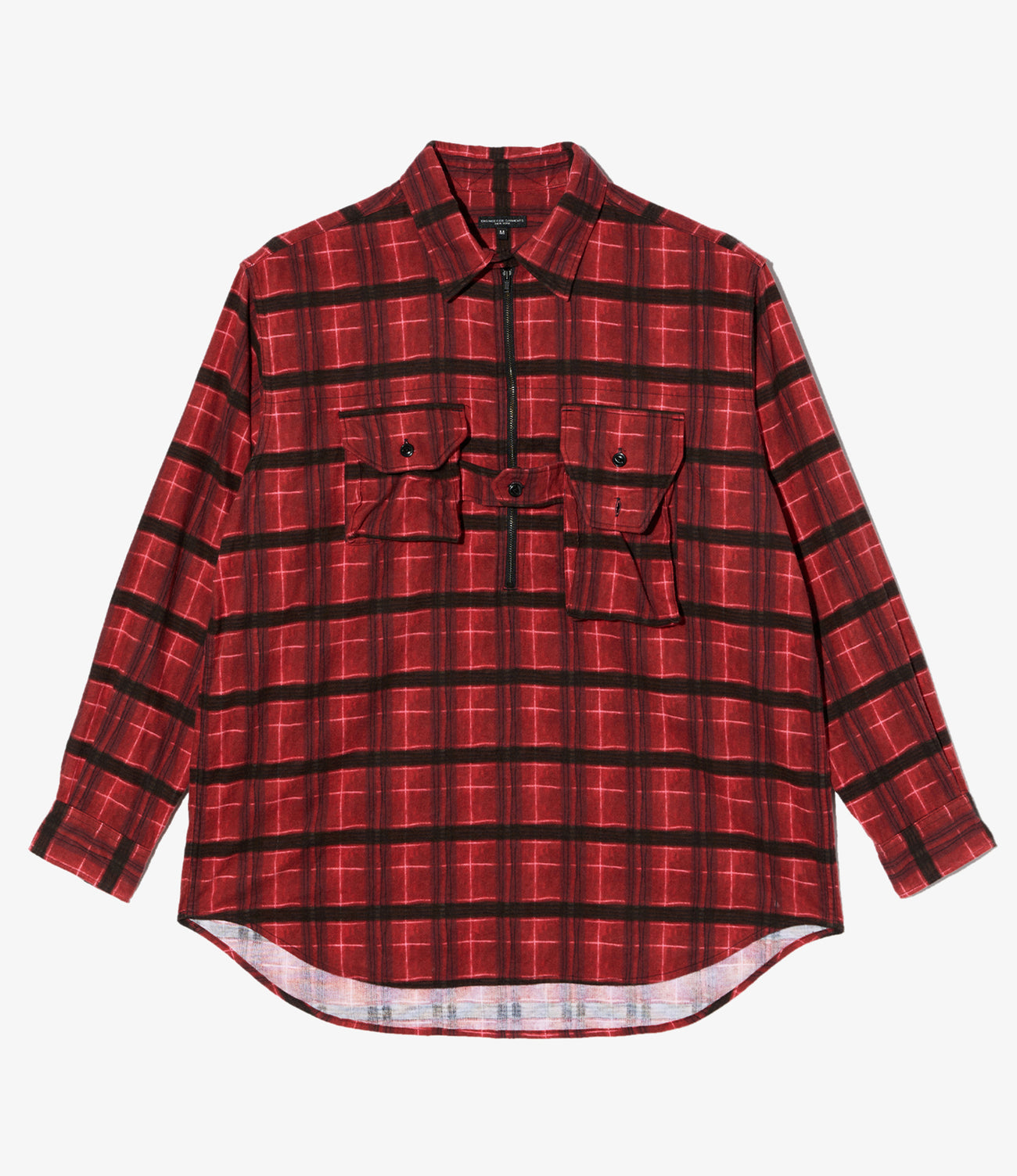 Binocular Shirt - Cotton Printed Plaid Flannel