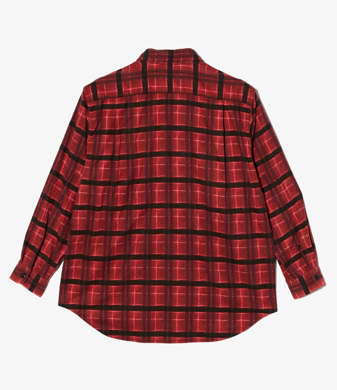 Binocular Shirt - Cotton Printed Plaid Flannel