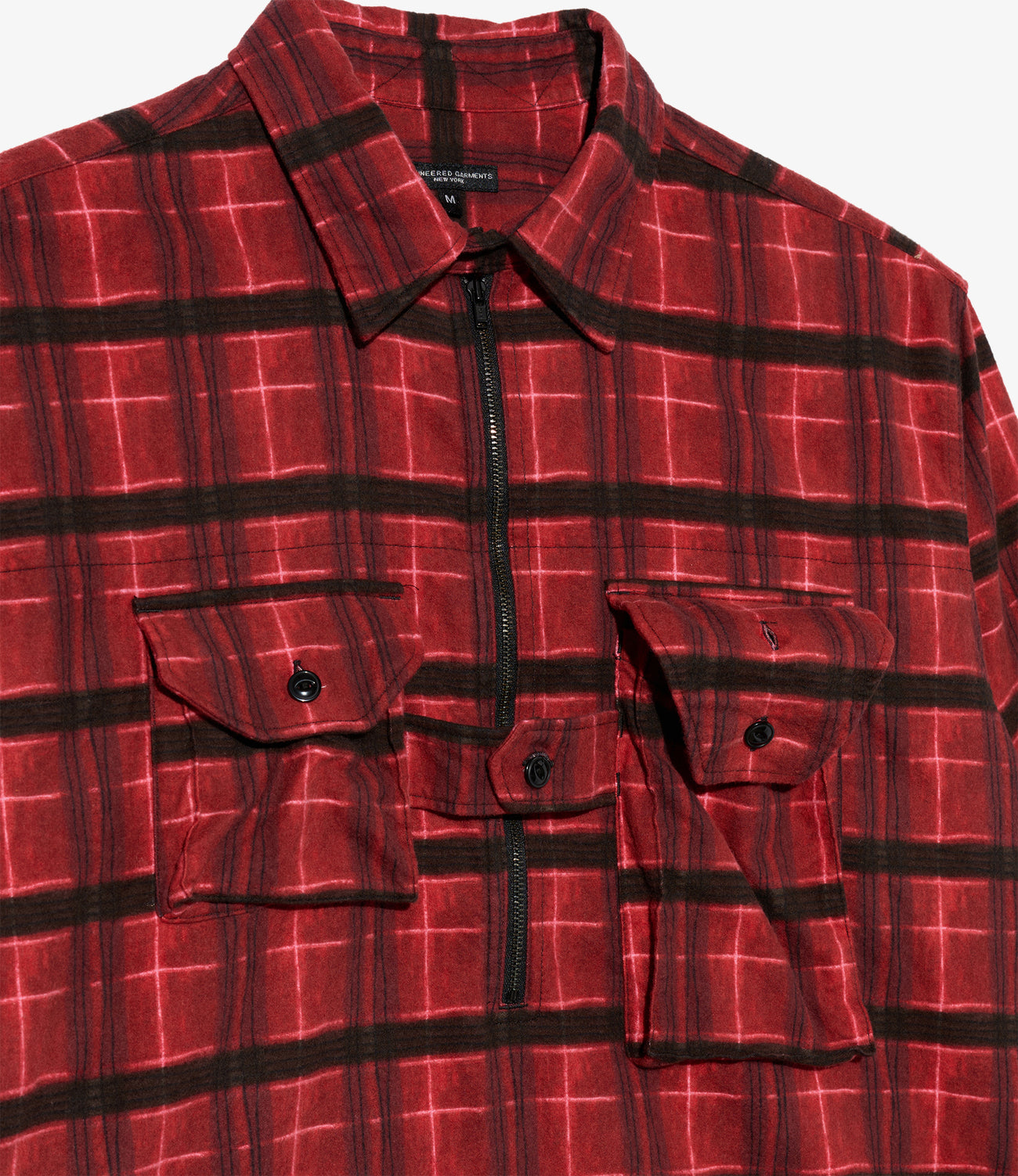 Binocular Shirt - Cotton Printed Plaid Flannel