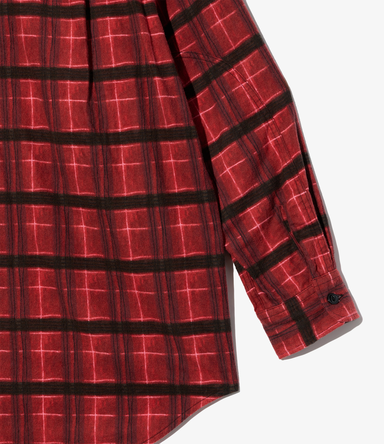 Binocular Shirt - Cotton Printed Plaid Flannel