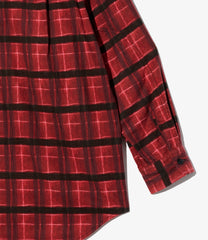 Binocular Shirt - Cotton Printed Plaid Flannel