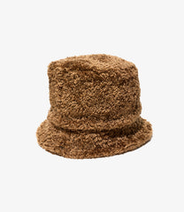Bucket Hat - Acrylic Curly Fur