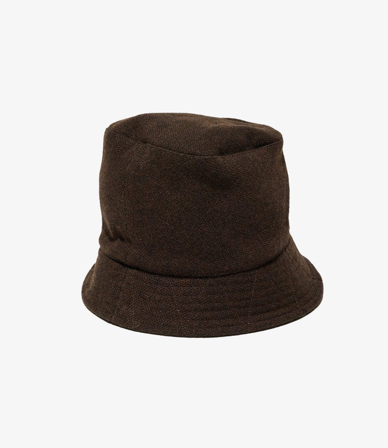 Bucket Hat - Wool Poly Heavy Tweed