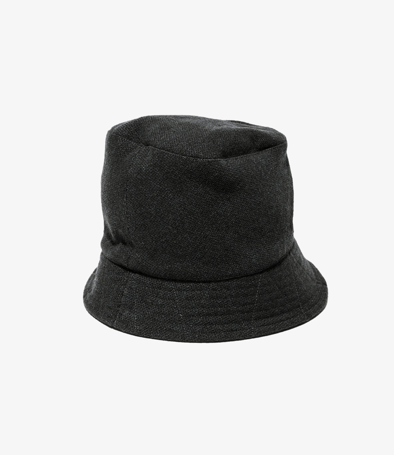 Bucket Hat - Wool Poly Heavy Tweed