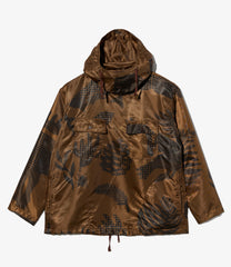 Cagoule Shirt - Animal Print Polyester Pilot Twill