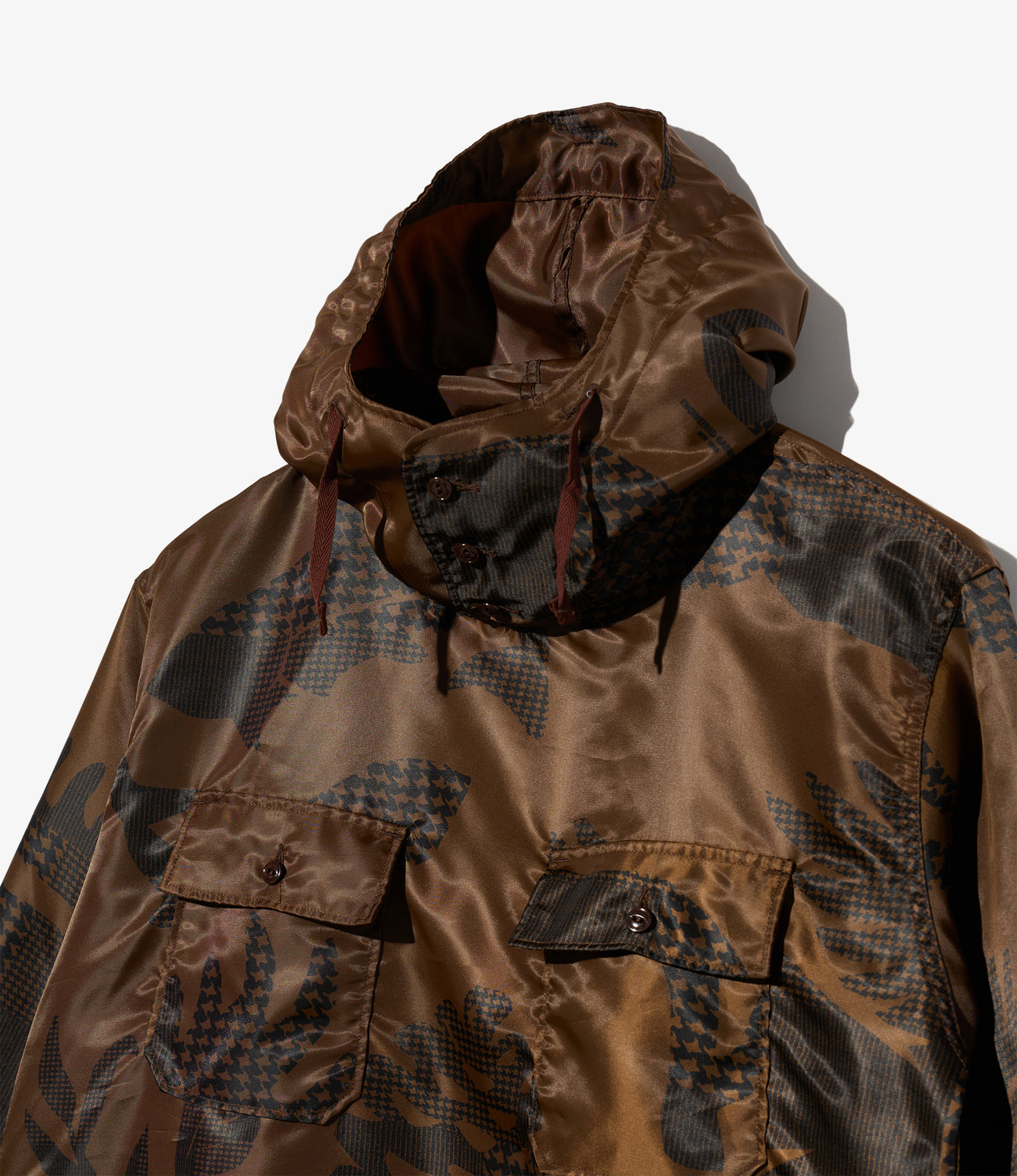 Cagoule Shirt - Animal Print Polyester Pilot Twill