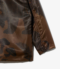 Cagoule Shirt - Animal Print Polyester Pilot Twill