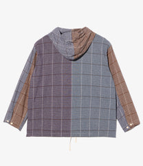 Cagoule Shirt - Multi Color Block Check