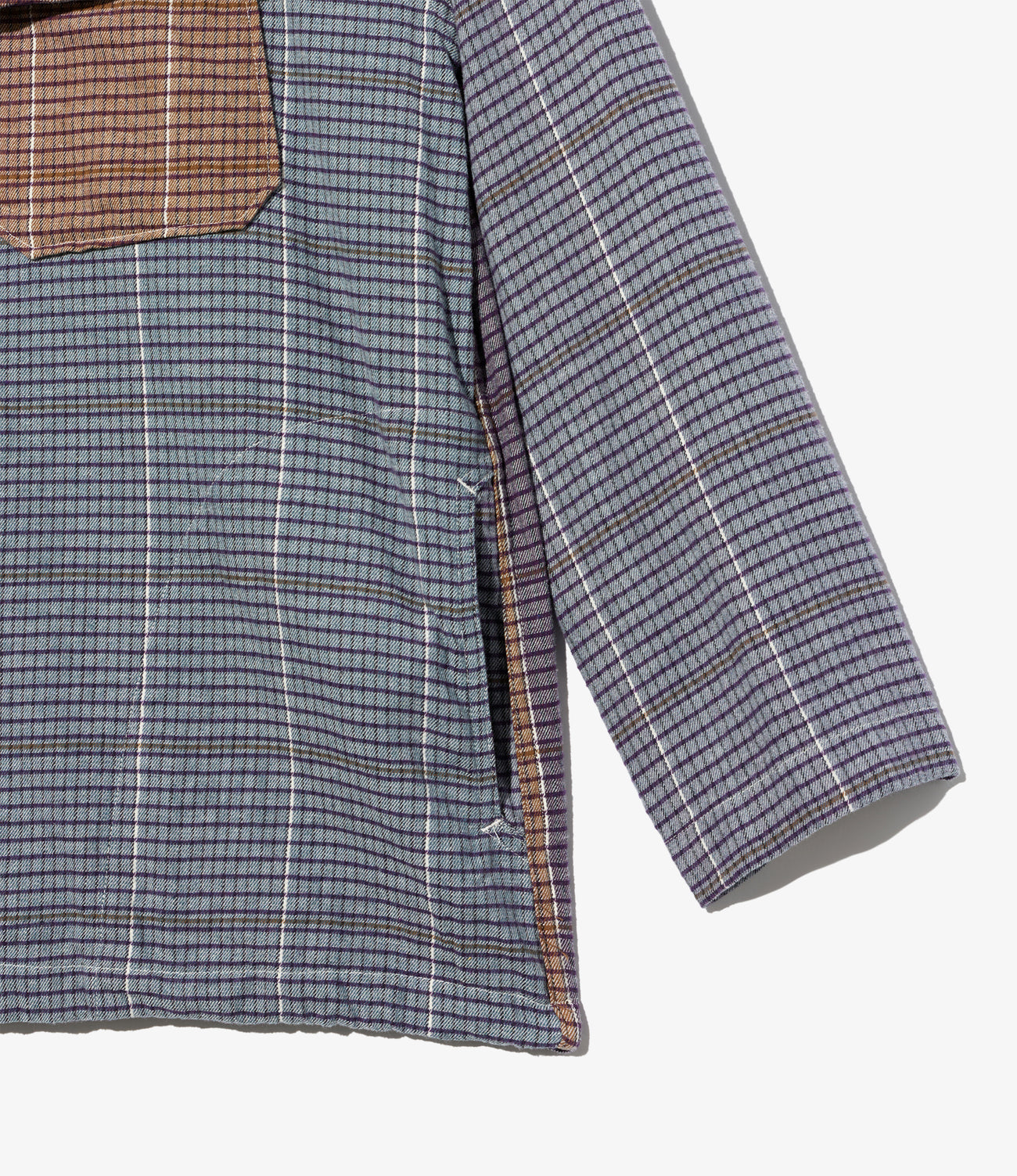 Cagoule Shirt - Multi Color Block Check