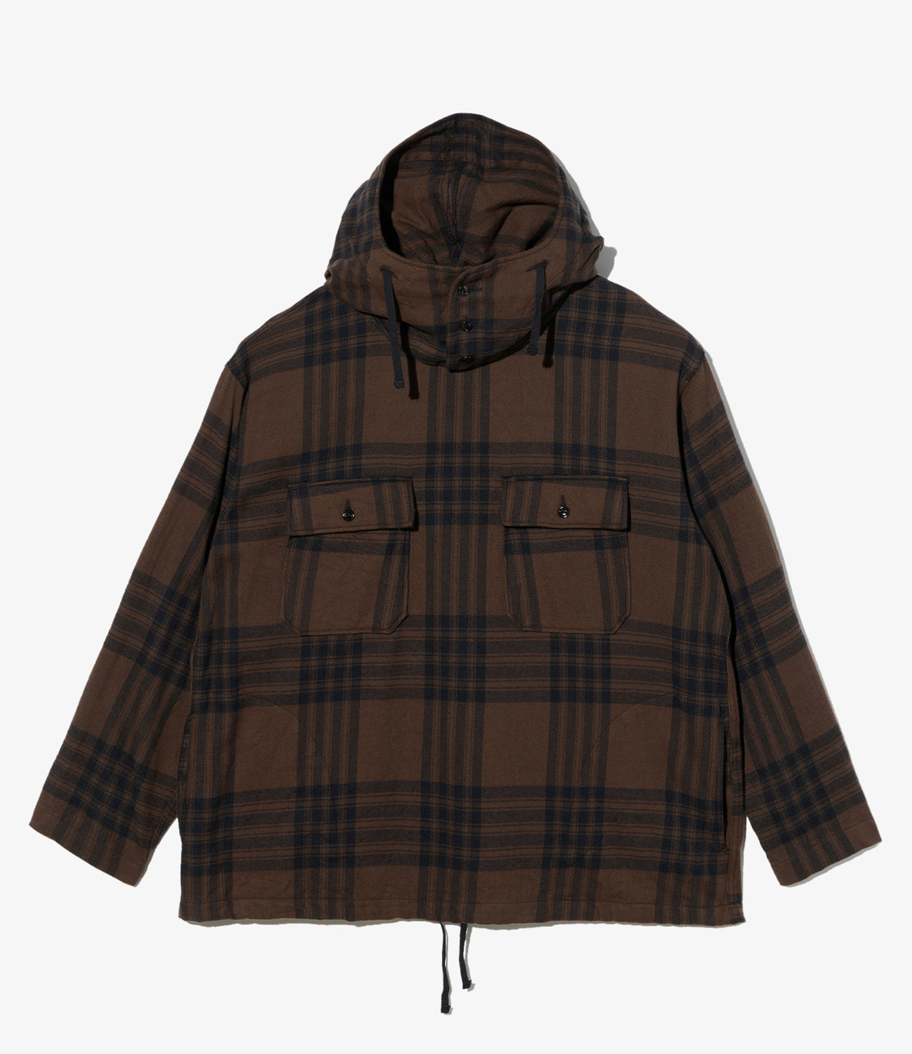Cagoule Shirt - Cotton Flannel Plaid