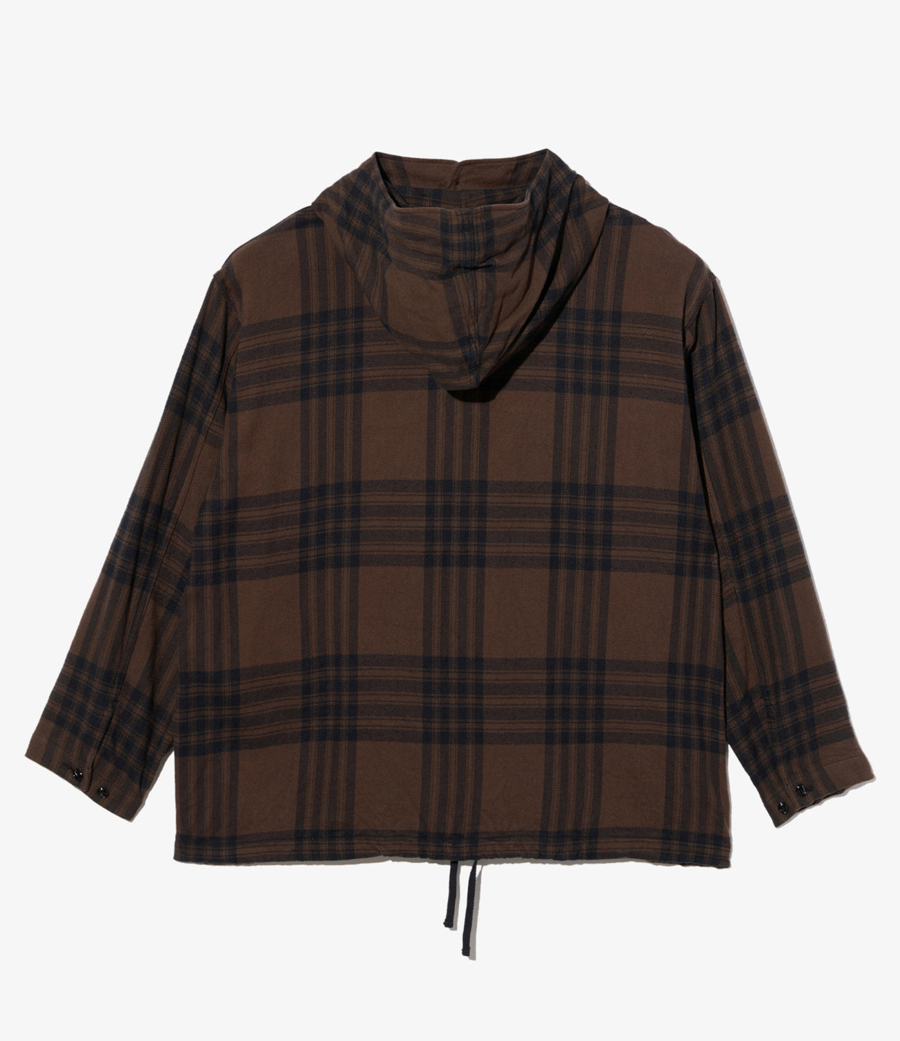 Cagoule Shirt - Cotton Flannel Plaid