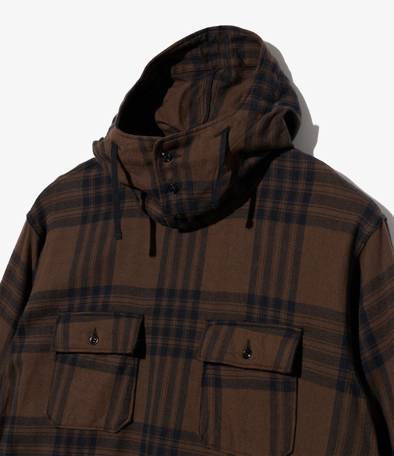 Cagoule Shirt - Cotton Flannel Plaid
