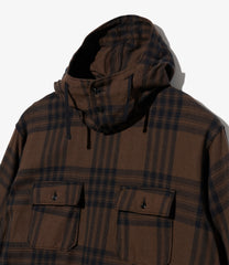Cagoule Shirt - Cotton Flannel Plaid