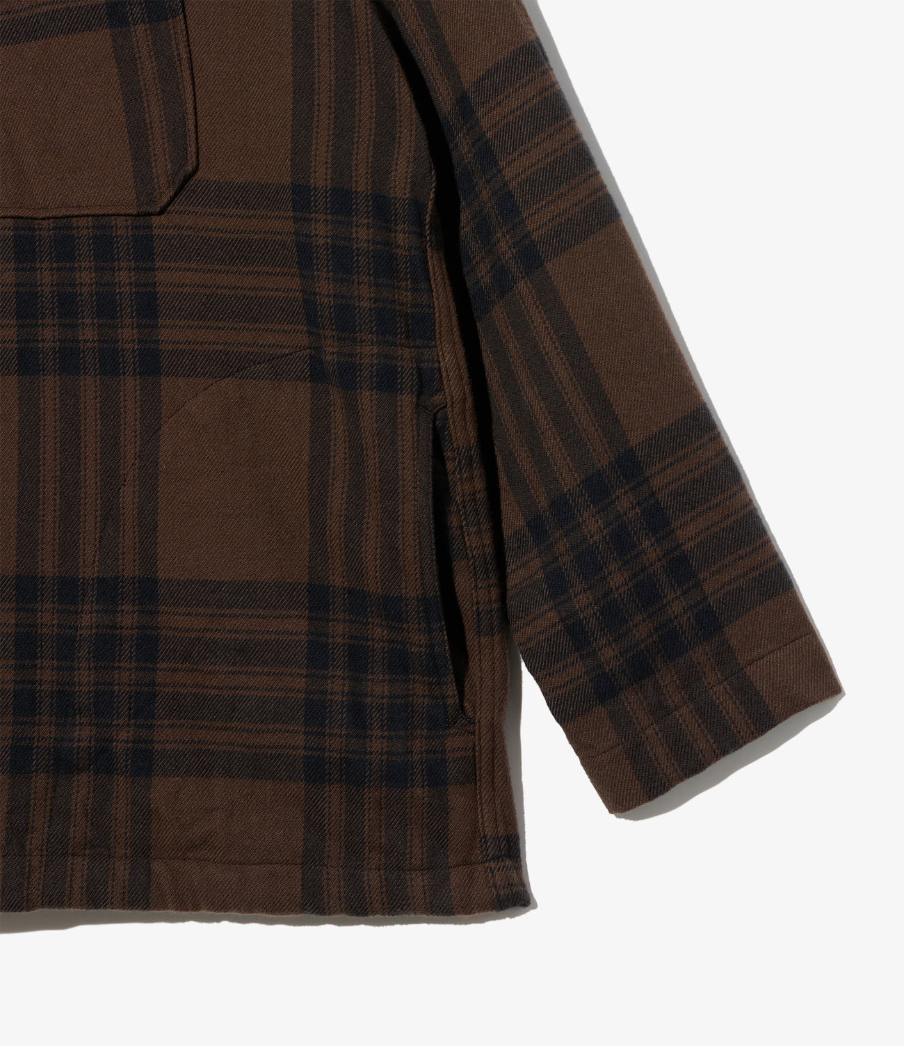 Cagoule Shirt - Cotton Flannel Plaid