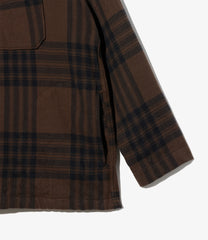 Cagoule Shirt - Cotton Flannel Plaid