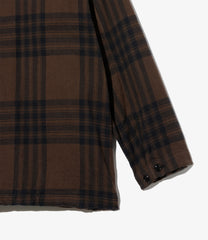 Cagoule Shirt - Cotton Flannel Plaid