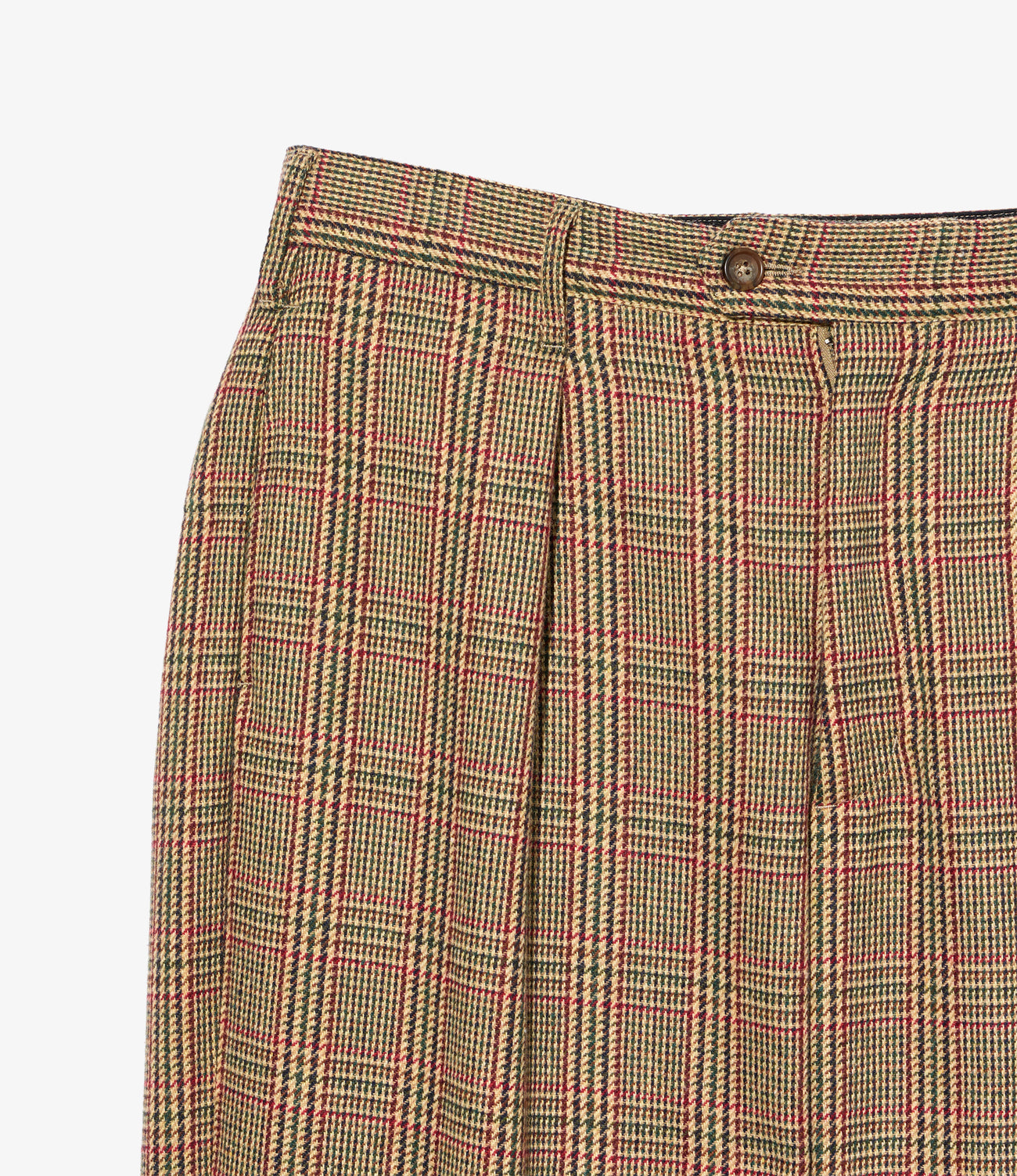 Carlyle Pant - Wool Poly Glen Plaid