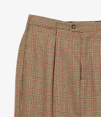 Carlyle Pant - Wool Poly Glen Plaid