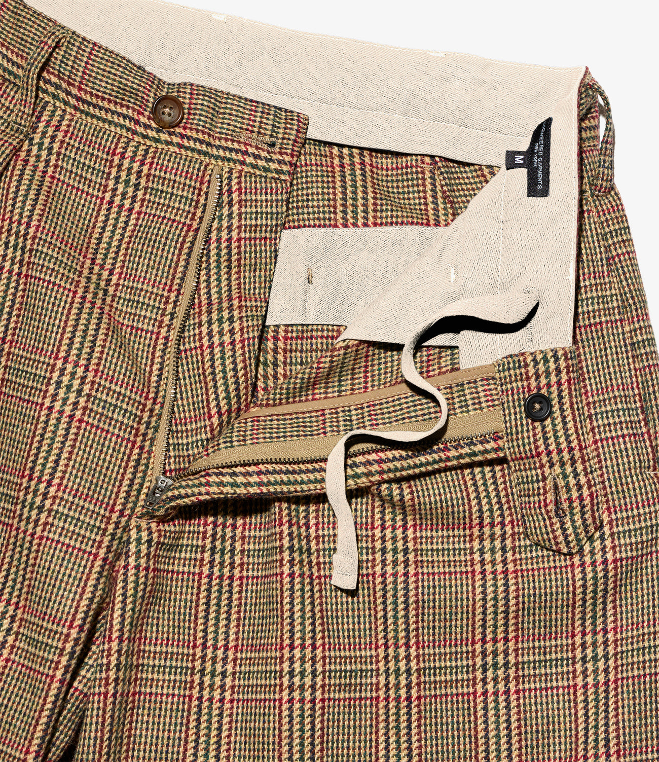 Carlyle Pant - Wool Poly Glen Plaid
