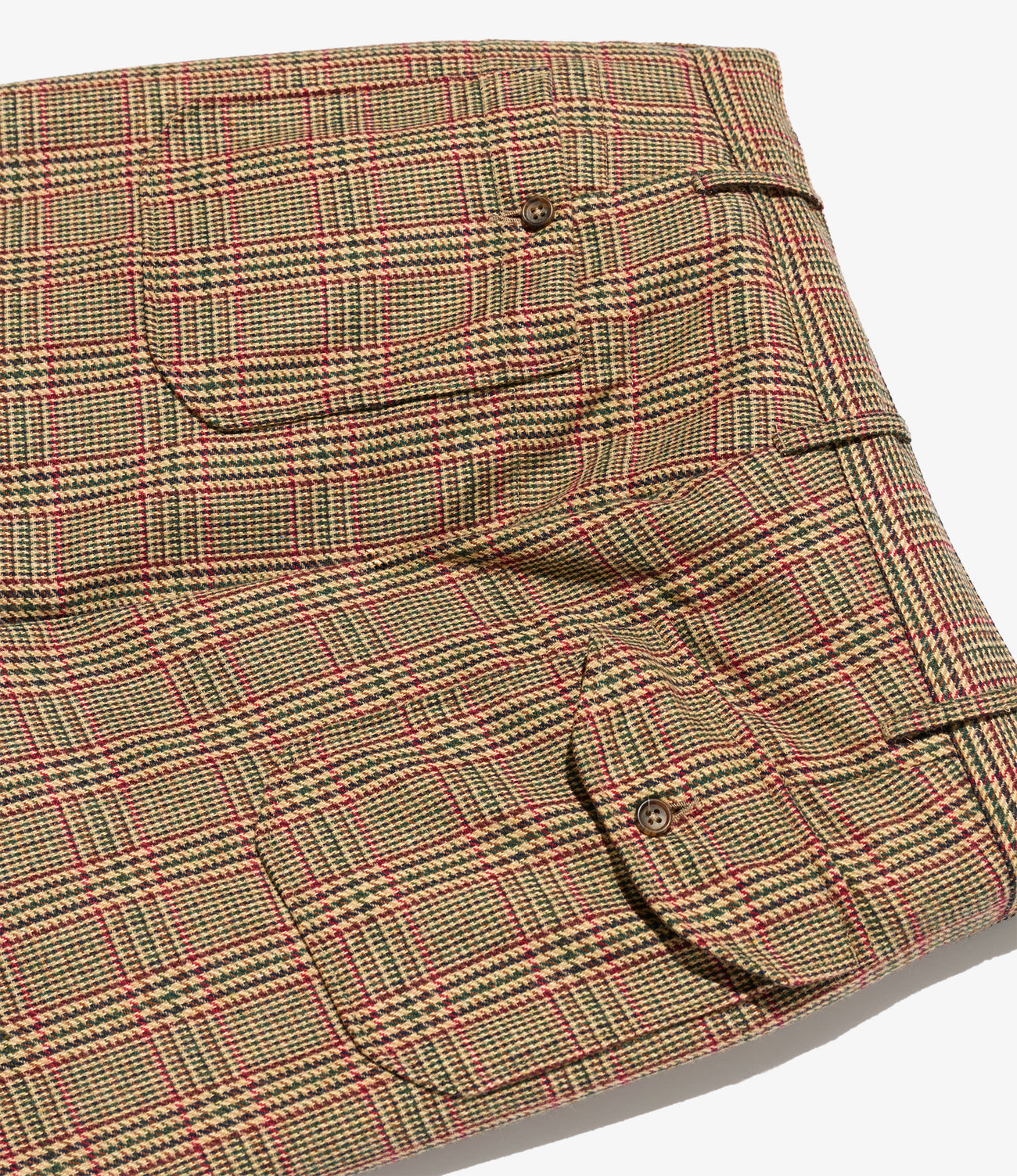 Carlyle Pant - Wool Poly Glen Plaid