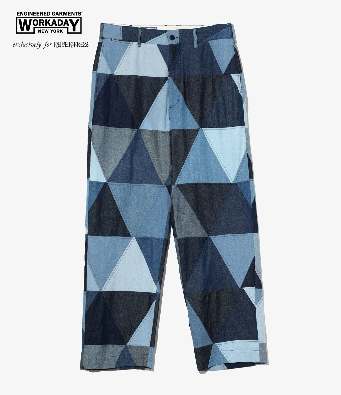 Chino Pant - Triangle Patchwork