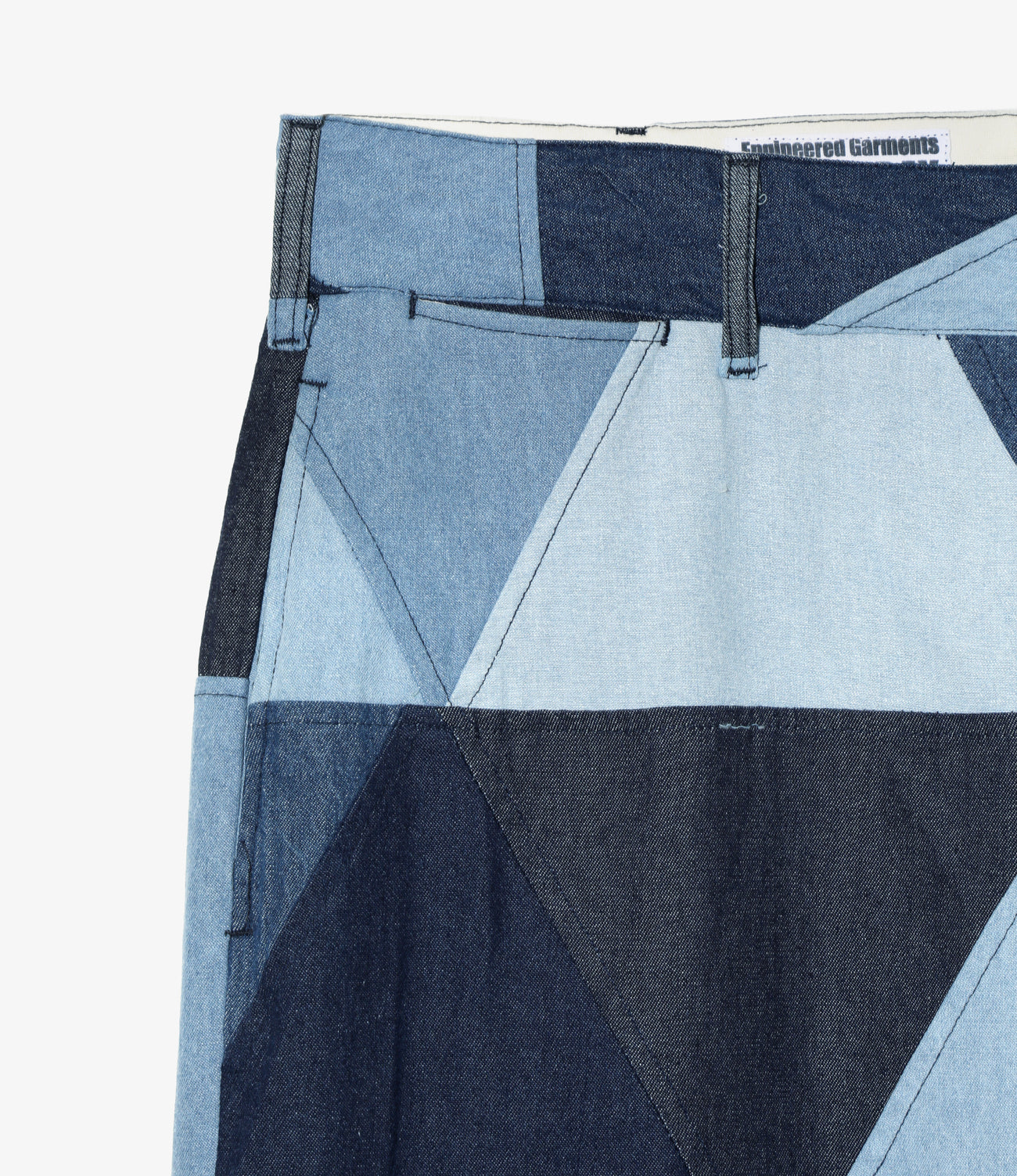 Chino Pant - Triangle Patchwork