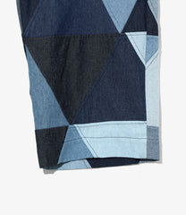 Chino Pant - Triangle Patchwork