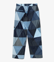 Chino Pant - Triangle Patchwork
