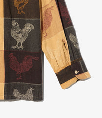 Classic Shirt - Bird Block Jacquard