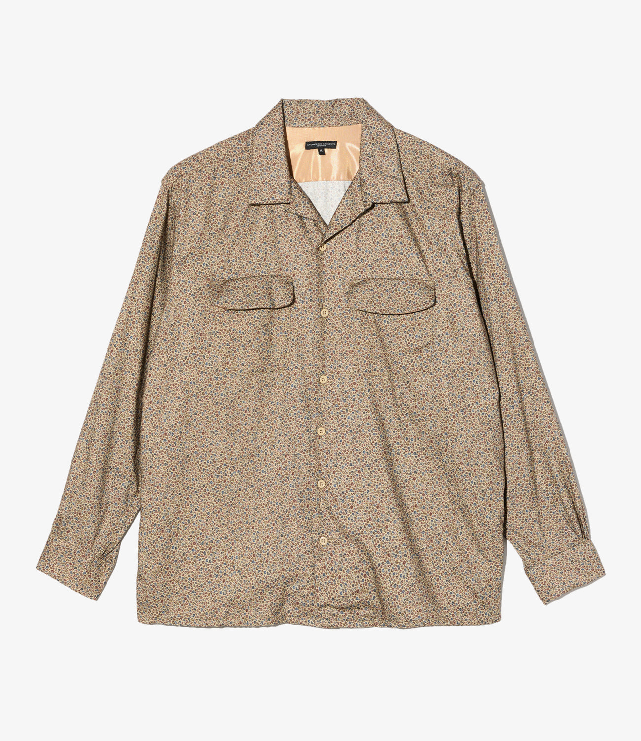 Classic Shirt - Cotton Small Floral Print Flannel