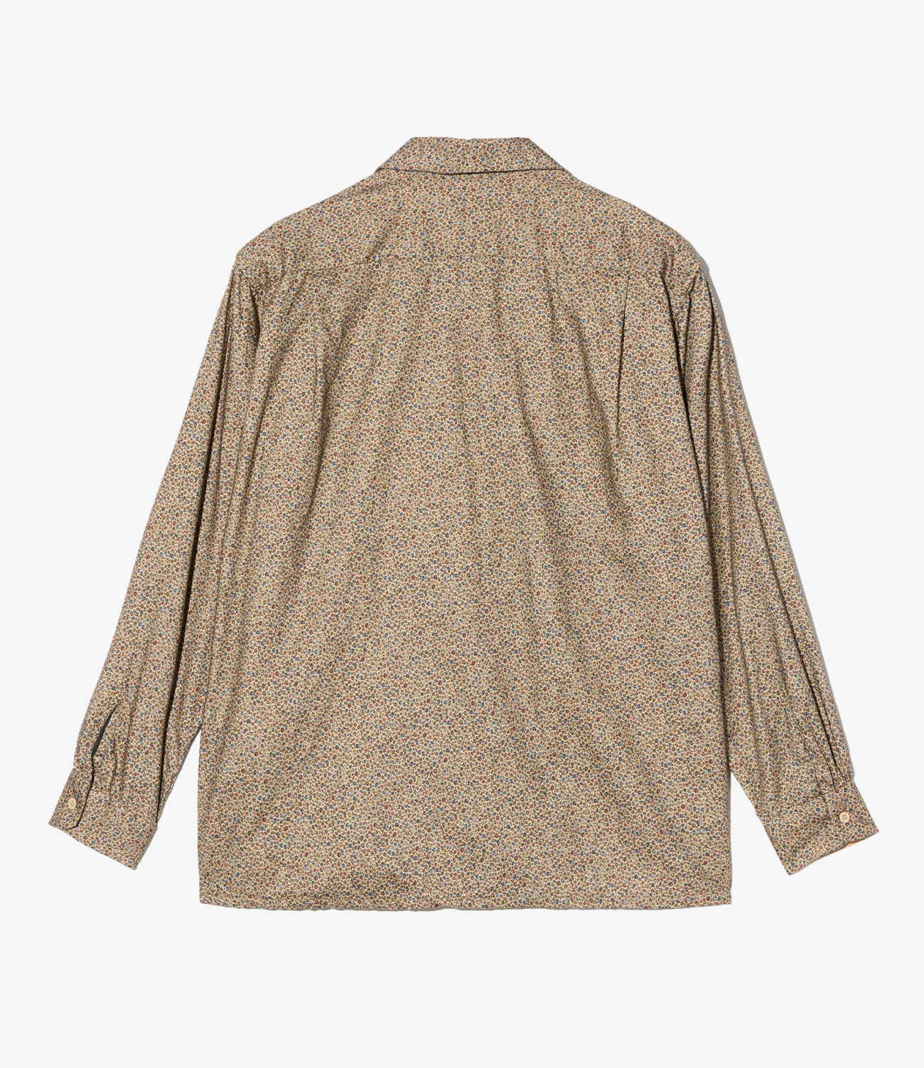 Classic Shirt - Cotton Small Floral Print Flannel
