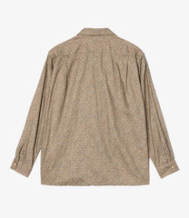 Classic Shirt - Cotton Small Floral Print Flannel
