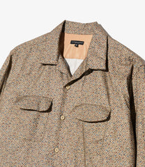 Classic Shirt - Cotton Small Floral Print Flannel