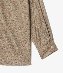 Classic Shirt - Cotton Small Floral Print Flannel