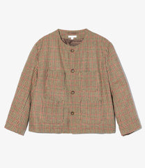 CN Jacket - Wool Poly Glen Plaid