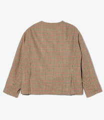 CN Jacket - Wool Poly Glen Plaid