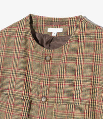 CN Jacket - Wool Poly Glen Plaid