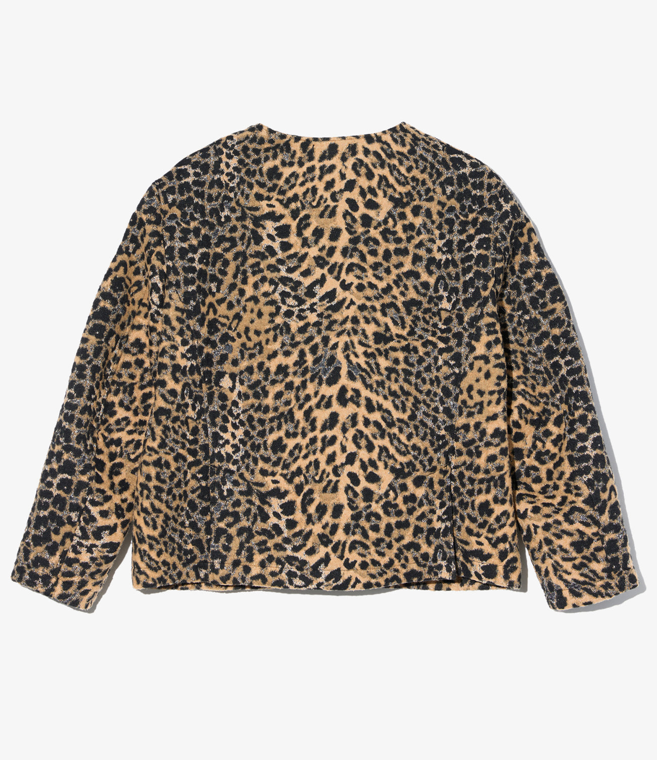 CN Jacket - Wool Poly Leopard Jacquard