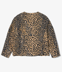 CN Jacket - Wool Poly Leopard Jacquard
