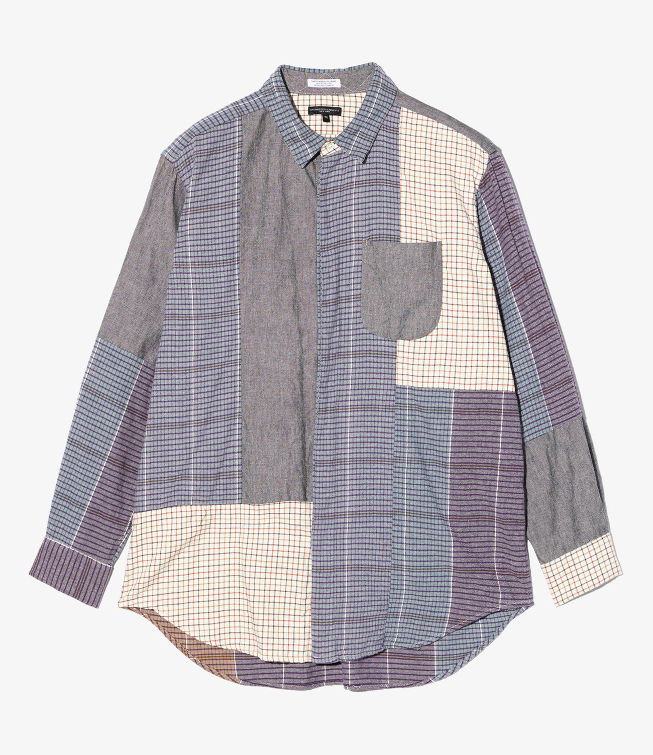 Combo Short Collar Shirt - Cotton Chambray