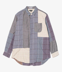 Combo Short Collar Shirt - Cotton Chambray