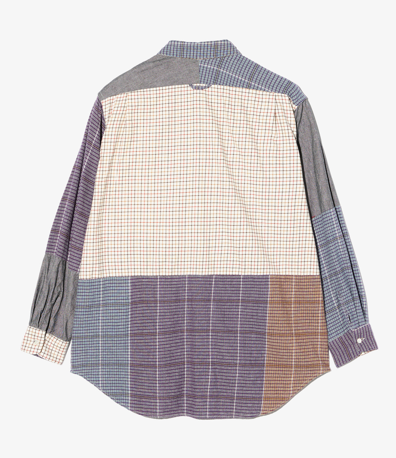 Combo Short Collar Shirt - Cotton Chambray